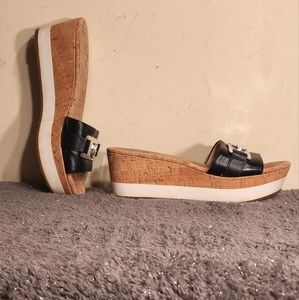 MICHAEL KORS Warren wedge sandals